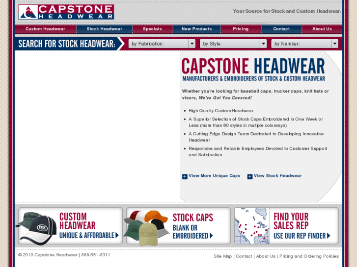 www.capstoneheadwear.com