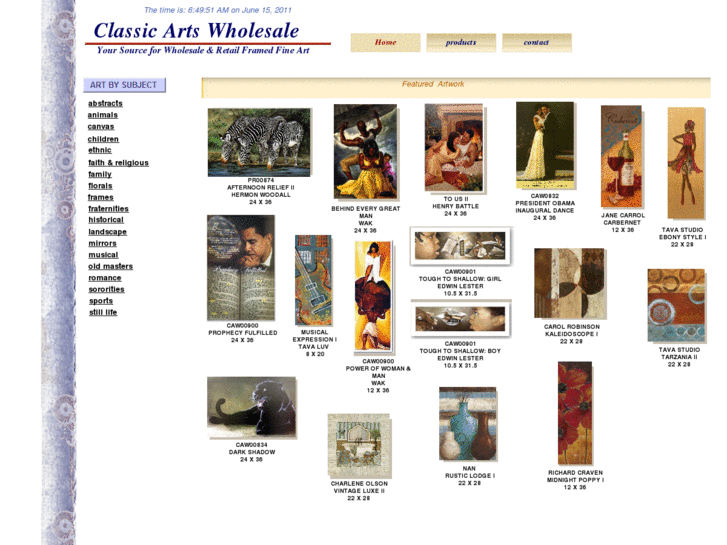 www.classicartswholesale.com