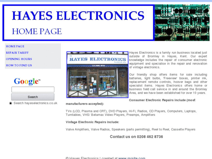 www.hayeselectronics.co.uk