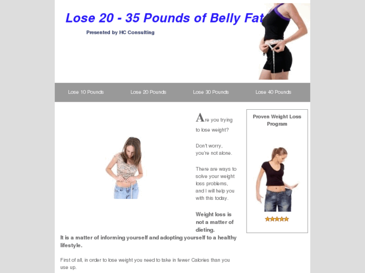 www.lose-20-lbs.com