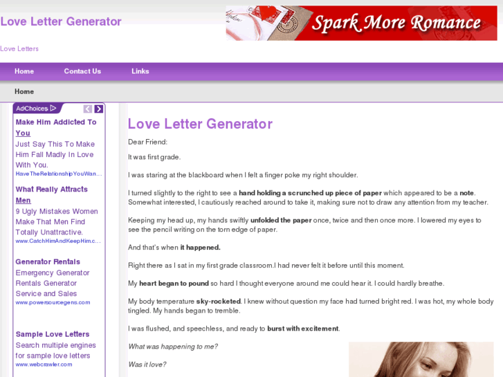 www.lovelettergenerator.com