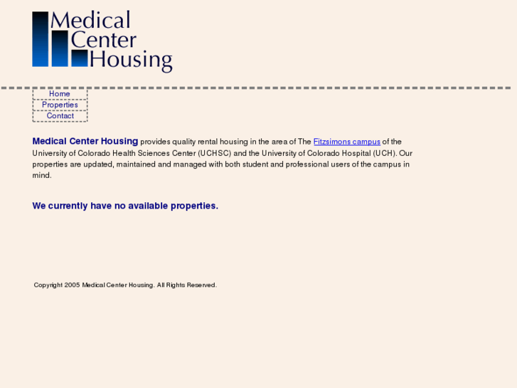 www.medicalcenterhousing.com