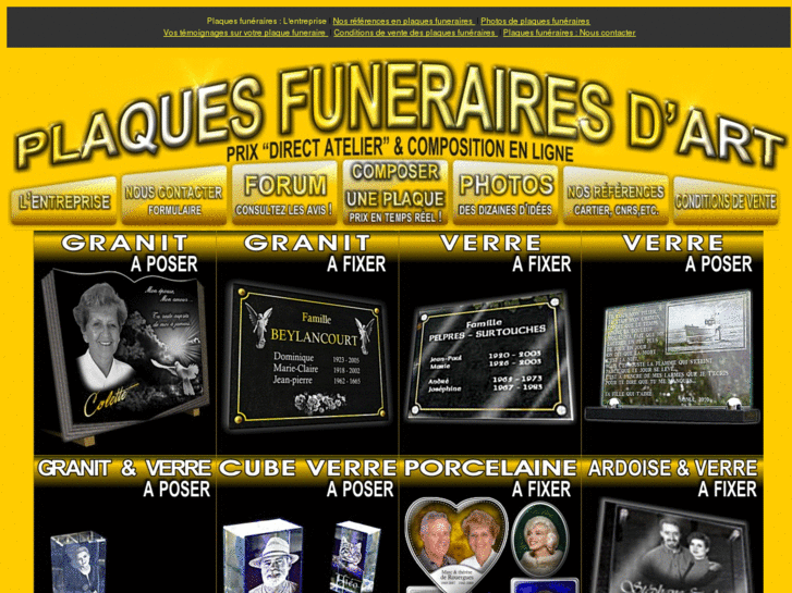 www.plaquesfuneraires.com