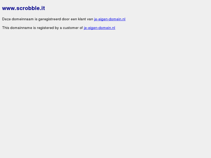 www.scrobble.it