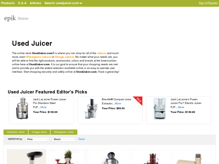 www.usedjuicer.com