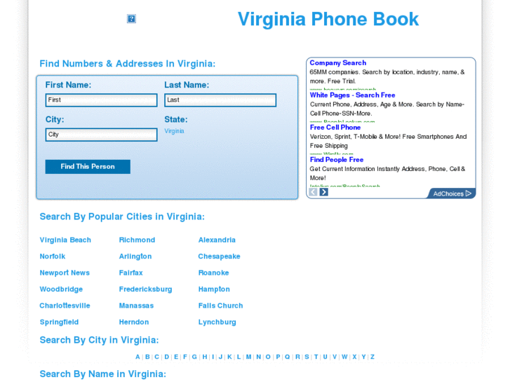 www.virginia-phone-book.com