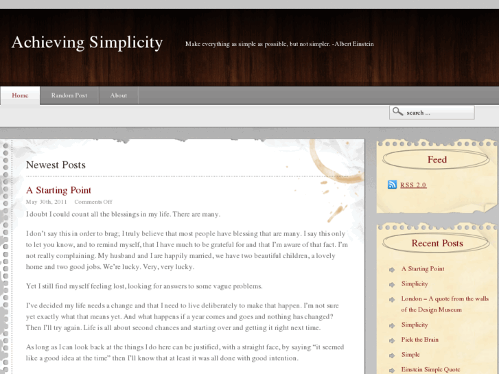 www.achievingsimplicity.com