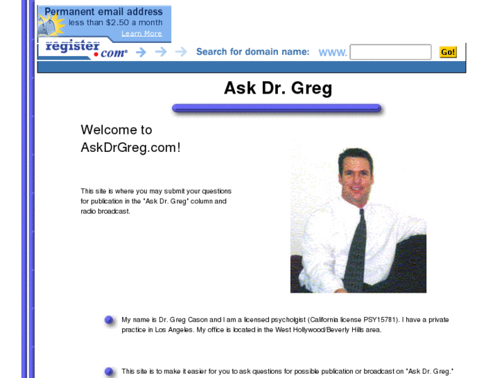 www.askdrgreg.com