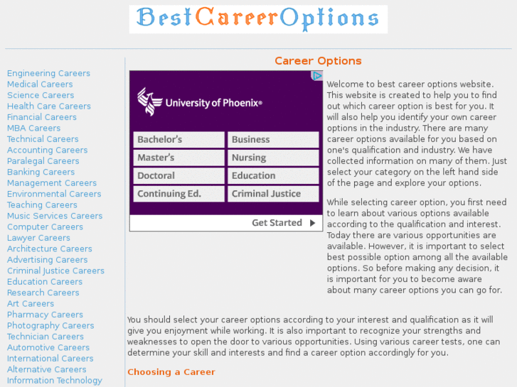 www.bestcareeroptions.com