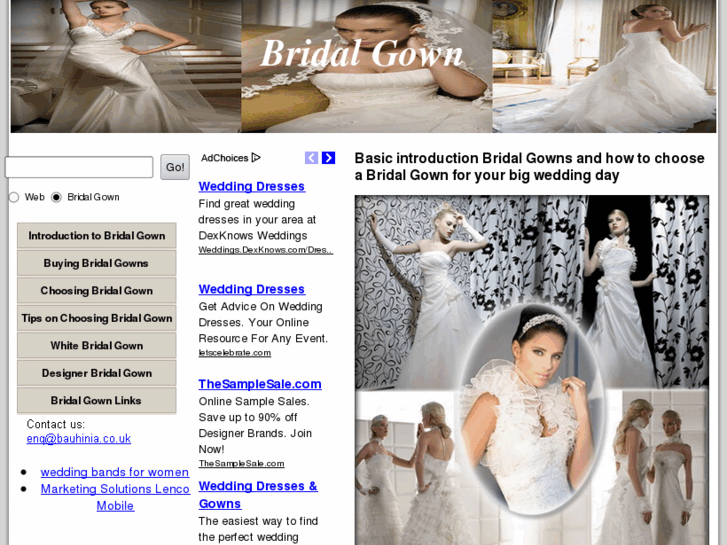 www.bridalgown.org.uk