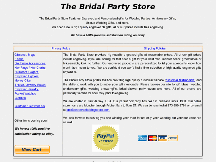 www.bridalpartystore.com