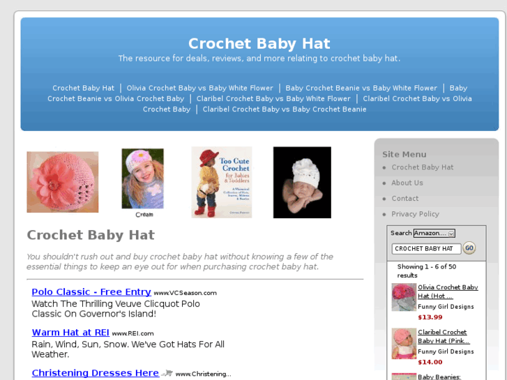 www.crochetbabyhat.com