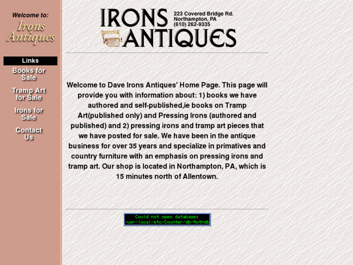 www.ironsantiques.com