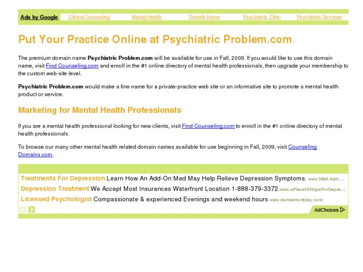 www.psychiatricproblem.com