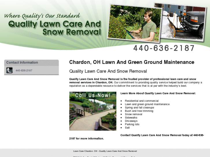 www.qualitylawncareandsnowremoval.net