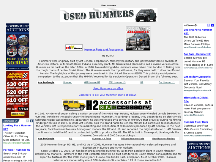 www.usedhummers.com