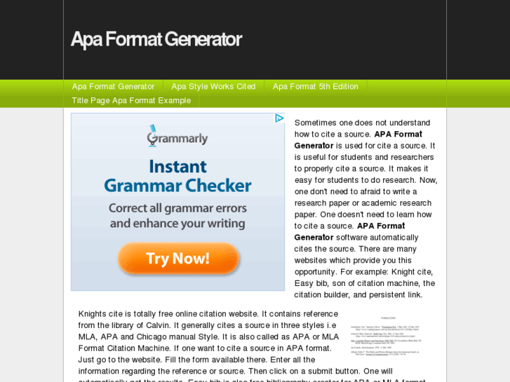 www.apaformatgenerator.com