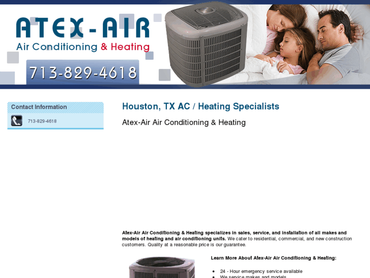 www.atex-airairconditioningandheating.com