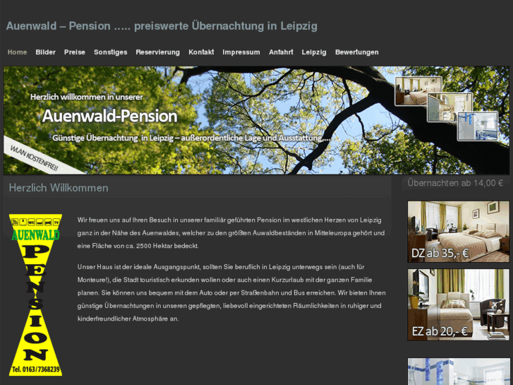 www.auenwald-pension-leipzig.de