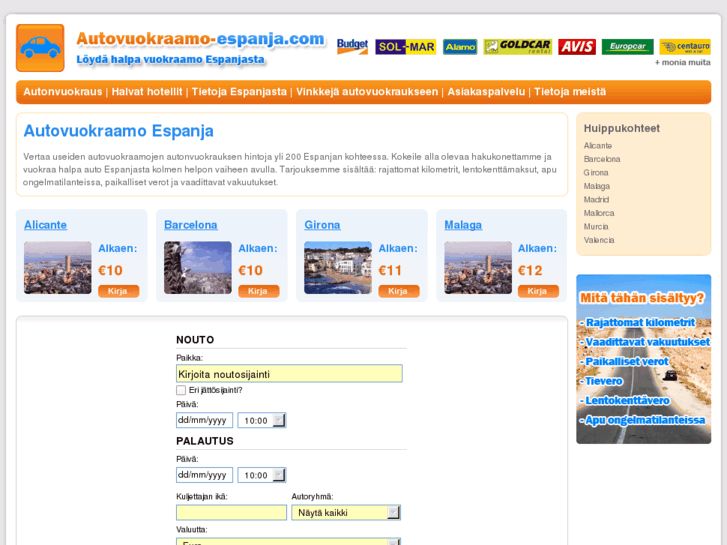 www.autovuokraamo-espanja.com