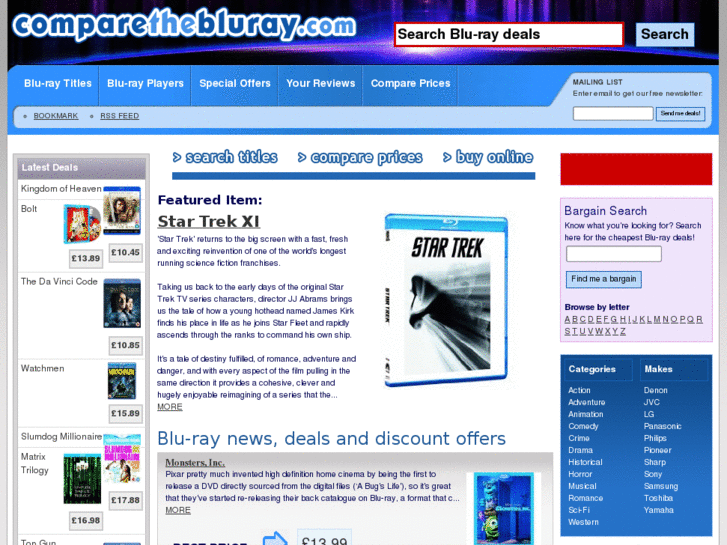 www.comparethebluray.com