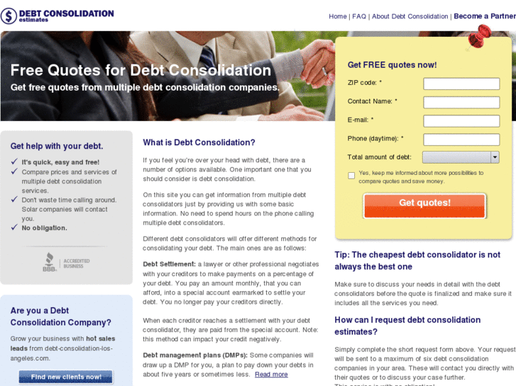 www.debt-consolidation-los-angeles.com