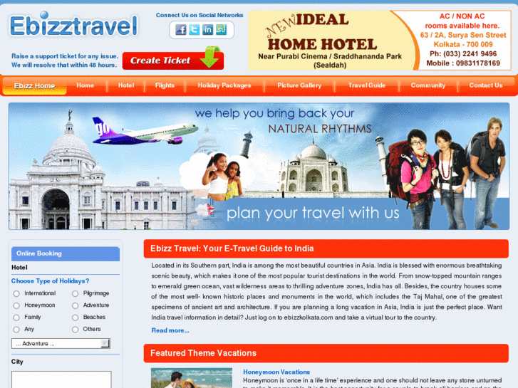 www.ebizztravelindia.com