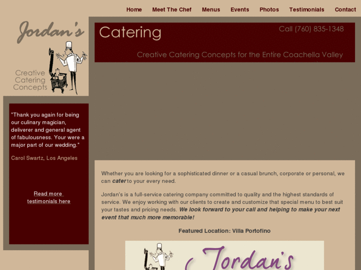 www.jordanscreativecateringconcepts.com