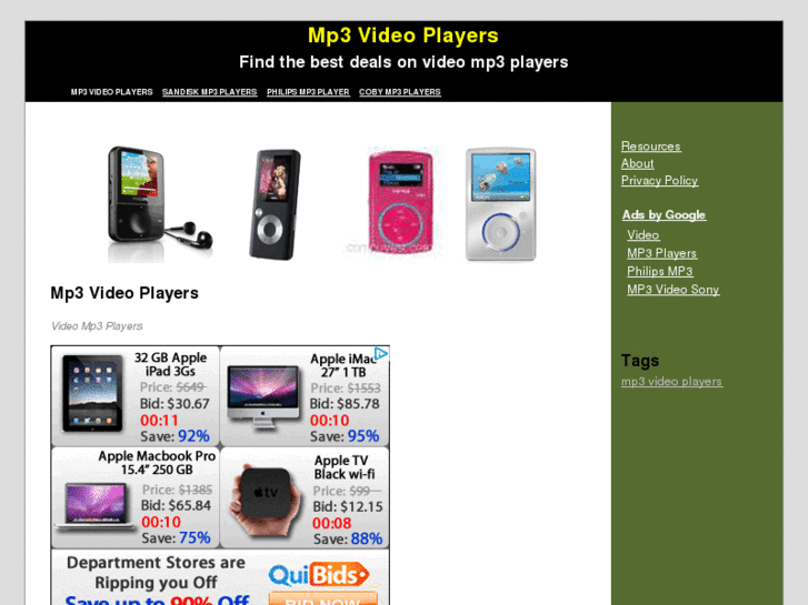 www.mp3videoplayers.org