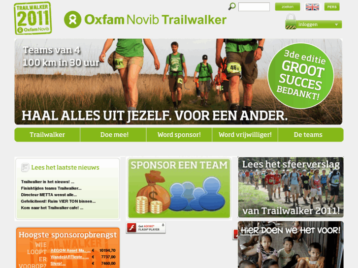 www.oxfamnovibtrailwalker.nl