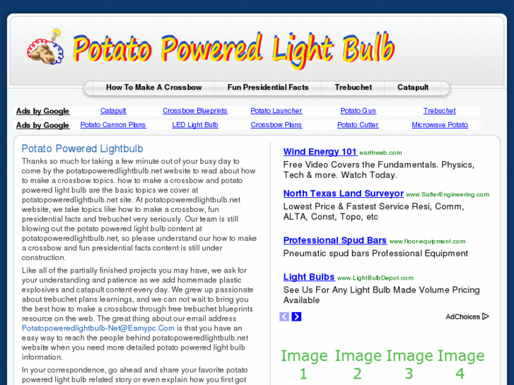 www.potatopoweredlightbulb.net