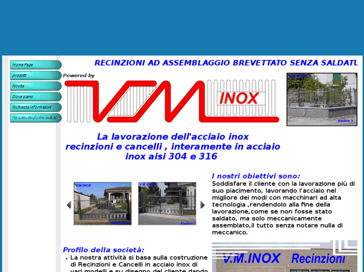 www.recinzioniinox.com