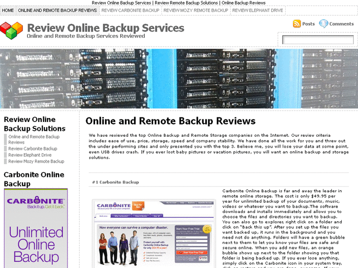 www.reviewonlinebackup.com