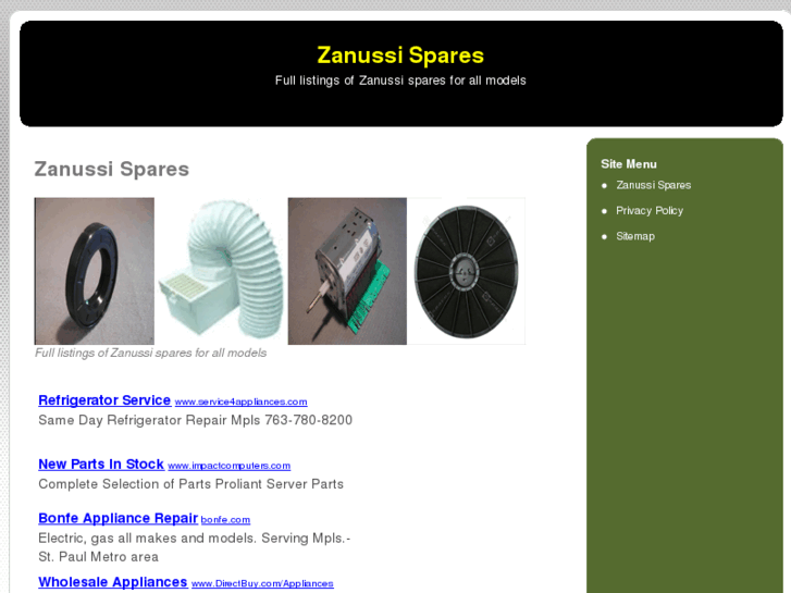 www.zanussispares.com