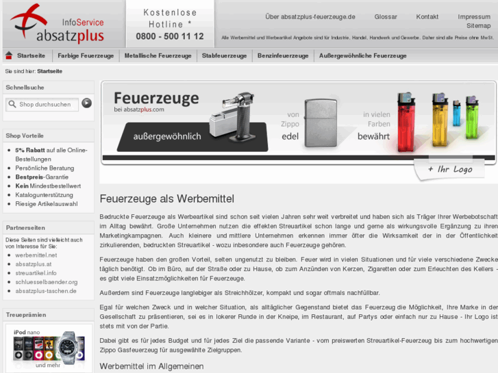 www.absatzplus-feuerzeuge.de