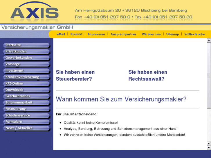 www.axis-versicherungsmakler.de