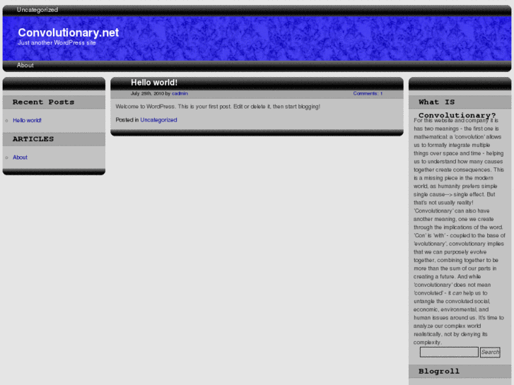 www.convolutionary.net