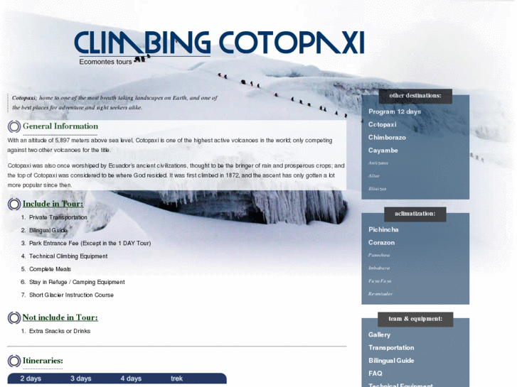 www.cotopaxiclimbing.com