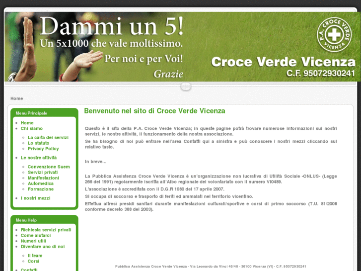 www.croceverdevicenza.org