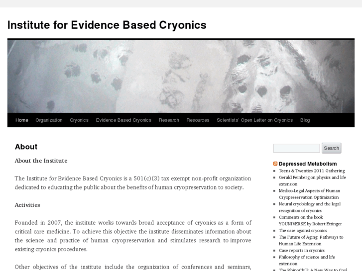 www.evidencebasedcryonics.org