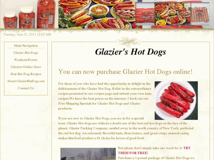 www.glazierhotdog.com