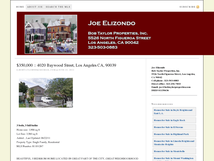 www.joe-elizondo.com