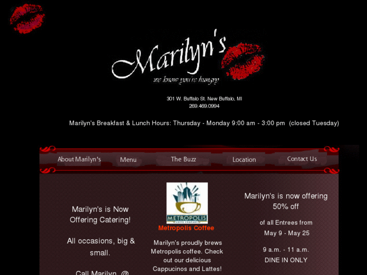 www.marilynsrestaurant.com