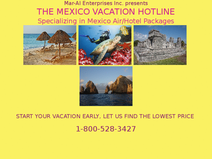 www.mexicovacationhotline.com