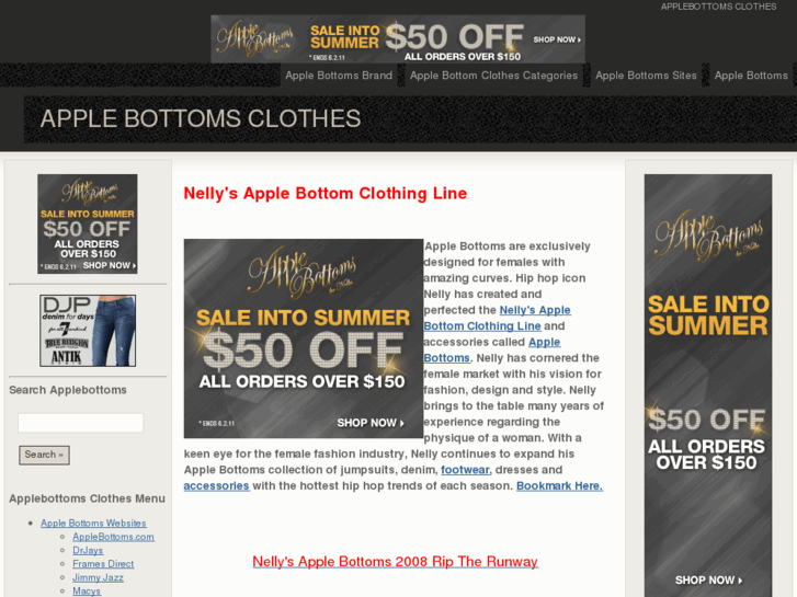 www.nellysapplebottomclothingline.com