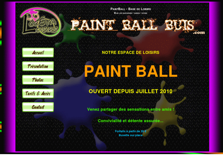 www.paint-ball-buis-baronnies-nyons-vaison-drome-provencale-loisirs.com