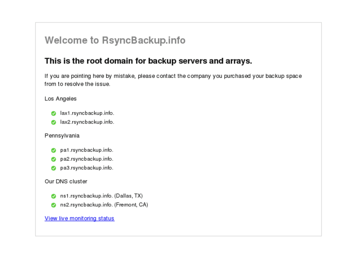 www.rsyncbackup.info