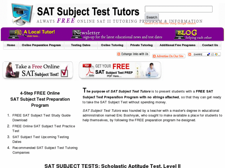 www.satsubjecttesttutors.com