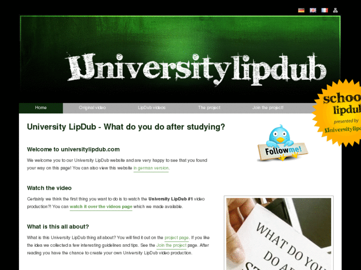 www.universitylipdub.com