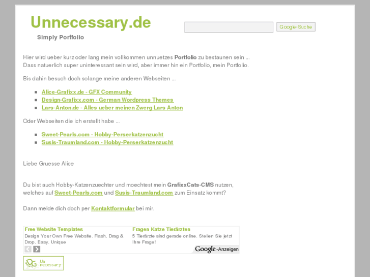 www.unnecessary.de